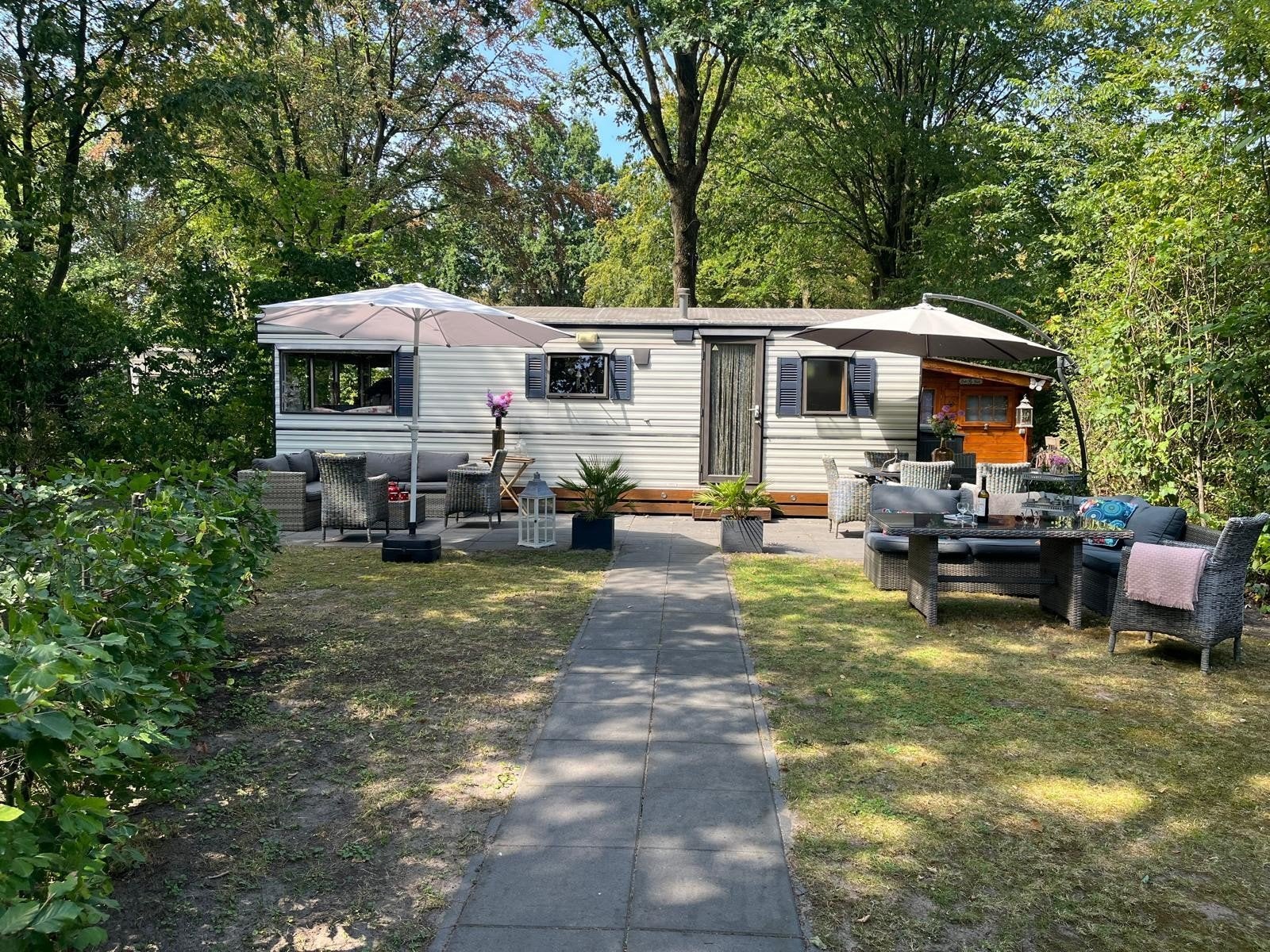 Luxe stacaravan (6 pers.) Molecaten Bosbad Hoeven (N-B).
