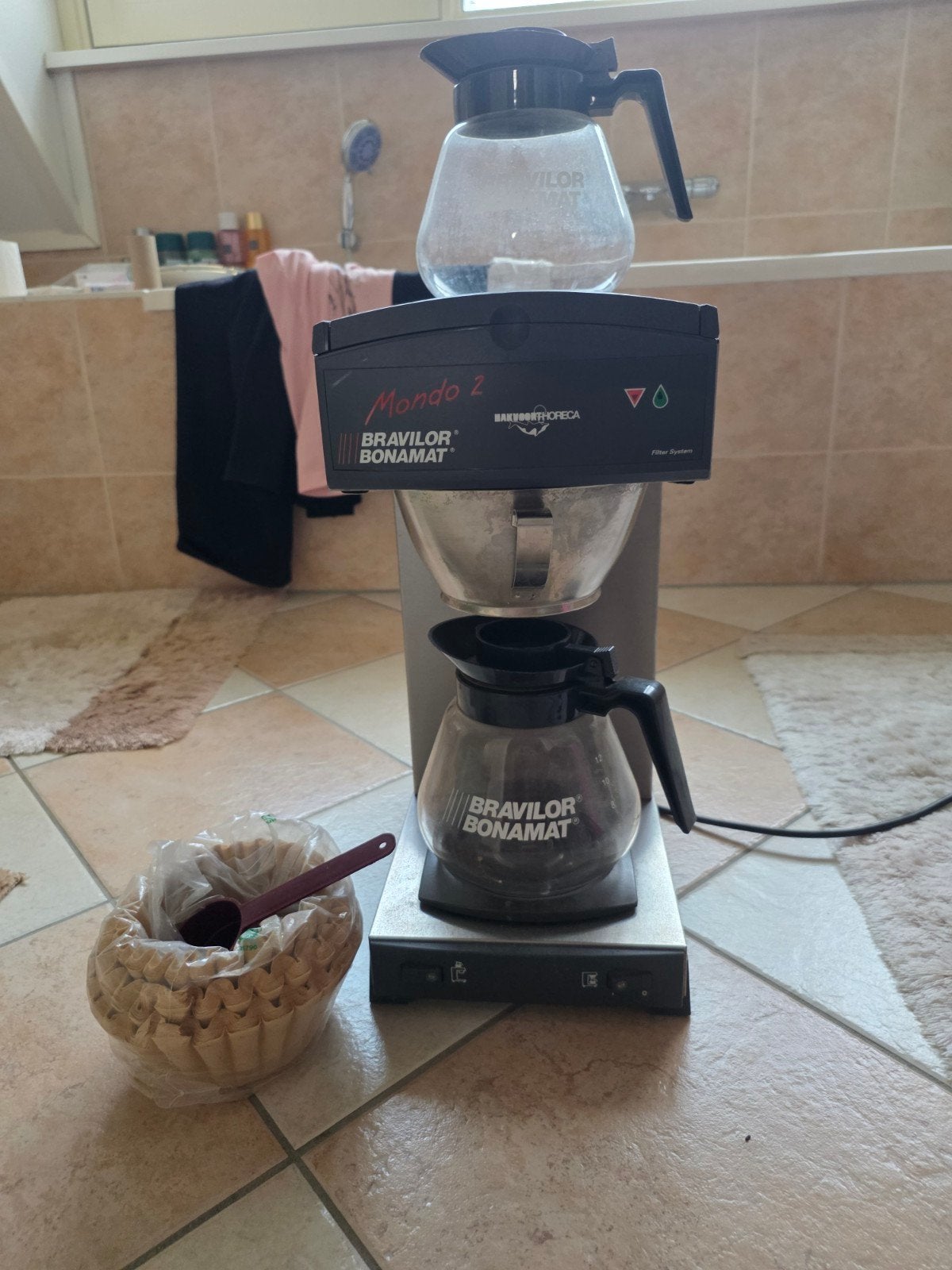 Bravilor Bonamat Mondo 2 Koffiezetapparaat, Ophalen, Gebruikt, 10 kopjes of meer, Koffiemachine