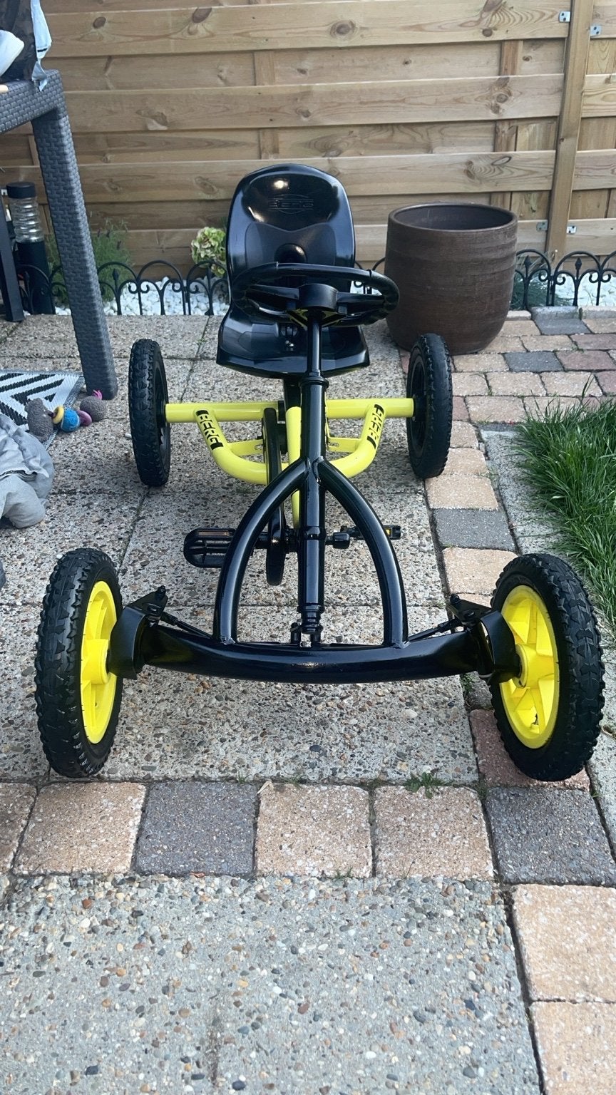 Foto 5 van BERG Biky Loopfiets Zwart/Geel - Zo goed als nieuw