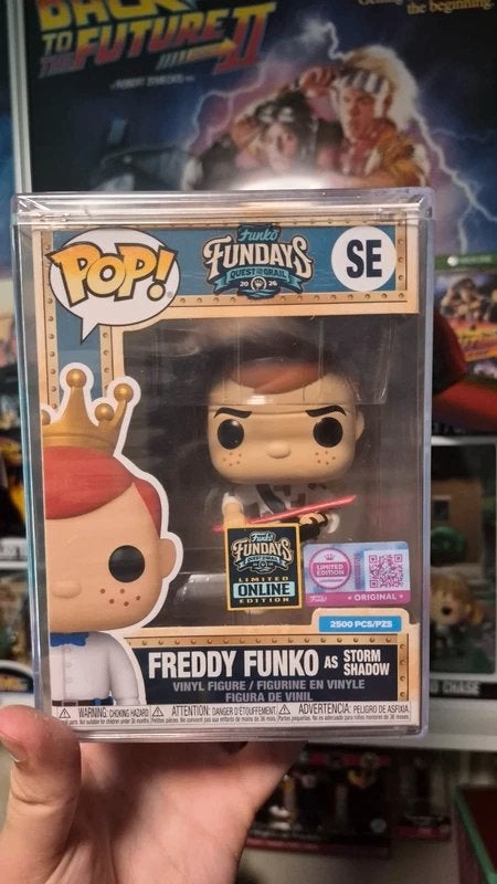 Funko Pop! Freddy Funko as Storm Shadow G.I. Joe LE 2500, Ophalen of Verzenden, Nieuw
