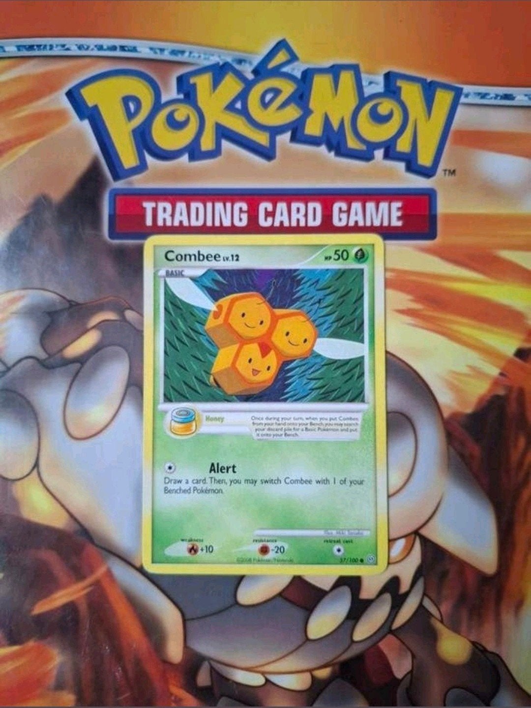 Combee 57/100 Diamond&Pearl Stormfront pokemon kaart, Ophalen of Verzenden, Gebruikt, Losse kaart