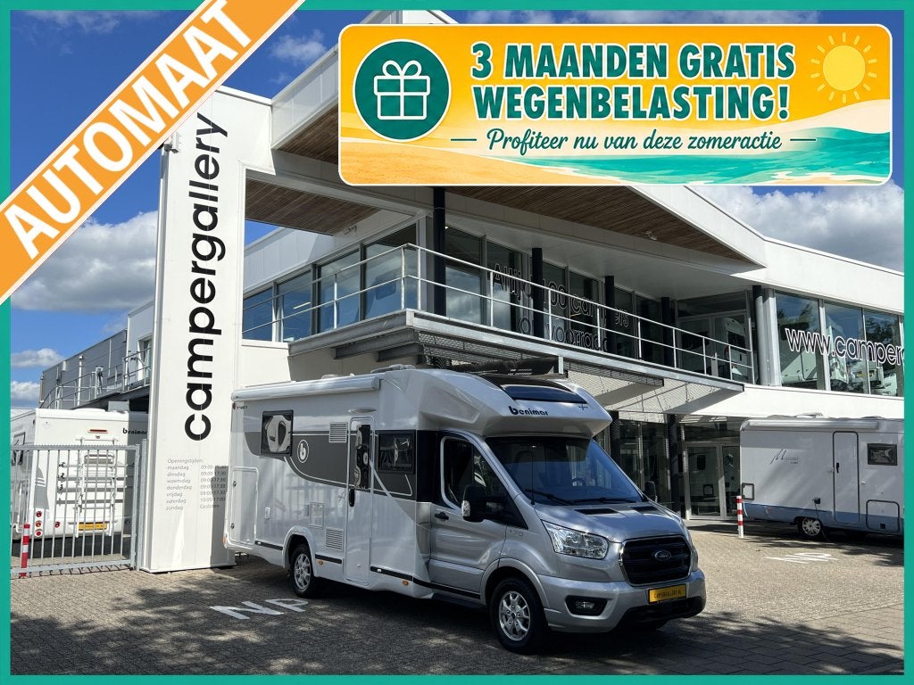 Benimar Tessoro Northautokapp 497 QUEENSBED+HEFBED AUTOMAAT, Automaat, Winterisolatie, Ford, 7 tot 8 meter