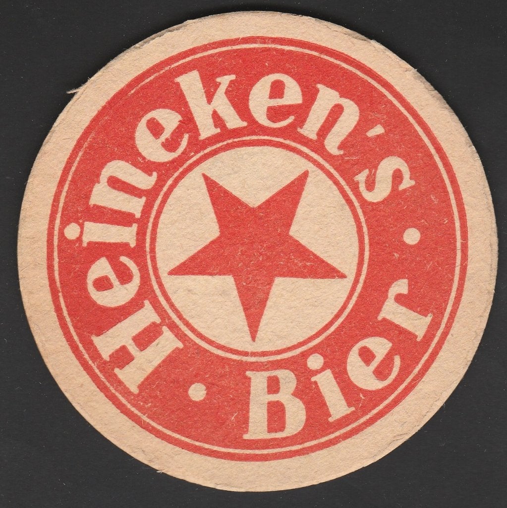Bierviltje Heineken A 101 oranje, Ophalen of Verzenden, Gebruikt, Viltje(s), Heineken