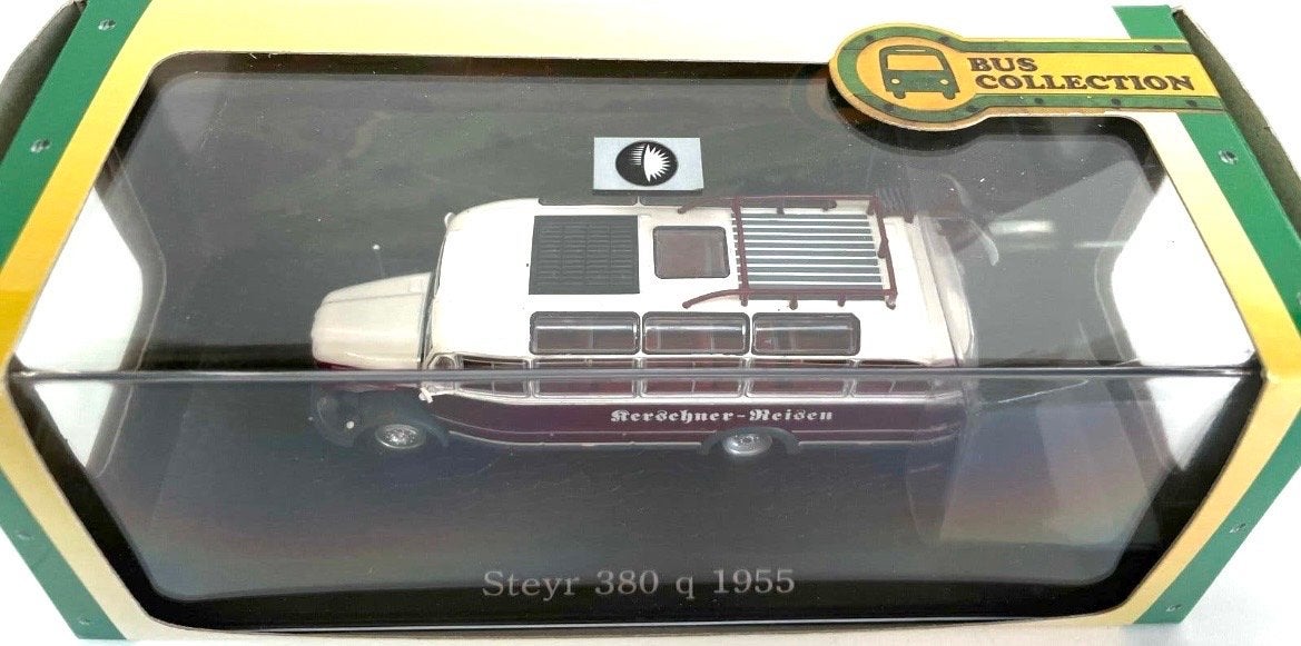 Steyr 380 q 1955 Bus Model - Bus Collection, Ophalen of Verzenden, Nieuw, Overige typen, Overige merken