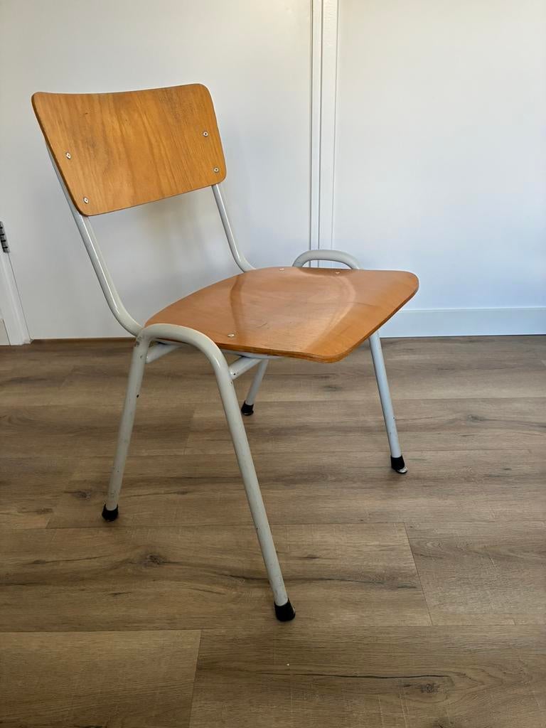 Vintage bureaustoel, Kinderen en Baby's, Kinderkamer | Tafels en Stoelen, Ophalen of Verzenden, Gebruikt, Stoel(en)