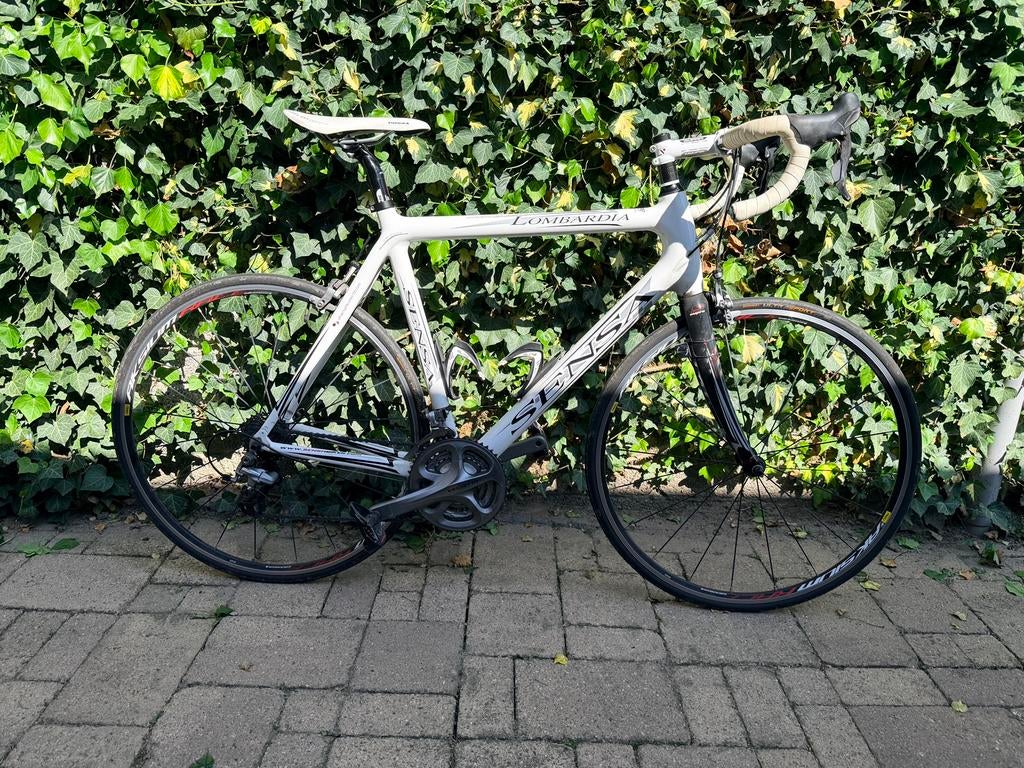 Racefiets Sensa Lombardia, Fietsen en Brommers, Overige merken, Velgrem, Ophalen of Verzenden, Zo goed als nieuw