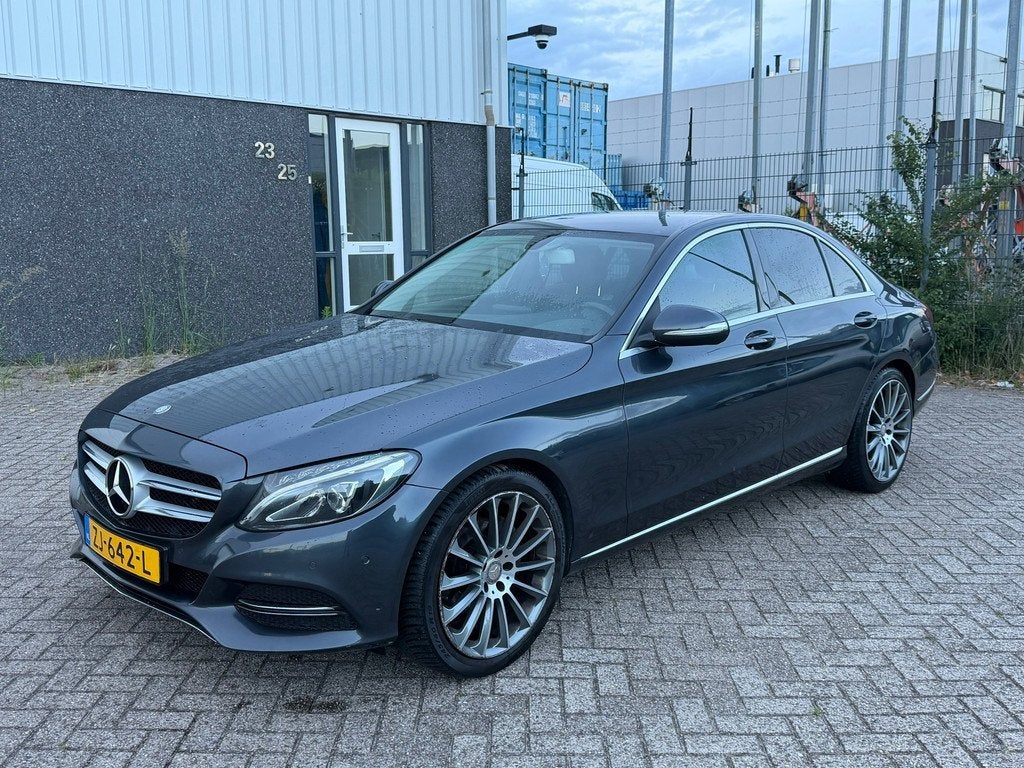 Mercedes-Benz C-klasse 220 CDI Prestige 2014 Leer, Auto's, Automaat, Achterwielaandrijving, Euro 6, 4 cilinders