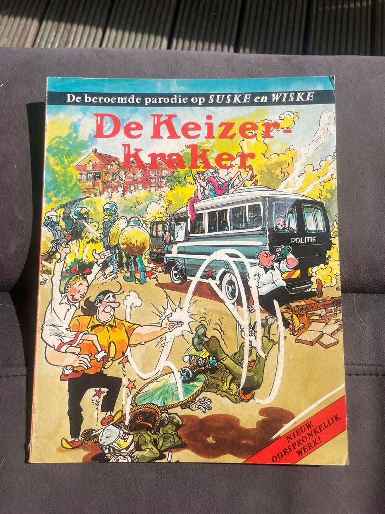 De Keizer-Kraker: Suske en Wiske Parodie Stripboek, Boeken, Stripboeken, Eén stripboek, Ophalen of Verzenden, Gelezen