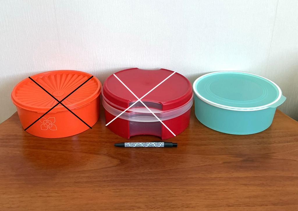 Tupperware 1 Koekddoos Koekjestrommel zie omschrijving., Ophalen of Verzenden, Zo goed als nieuw, Overige typen