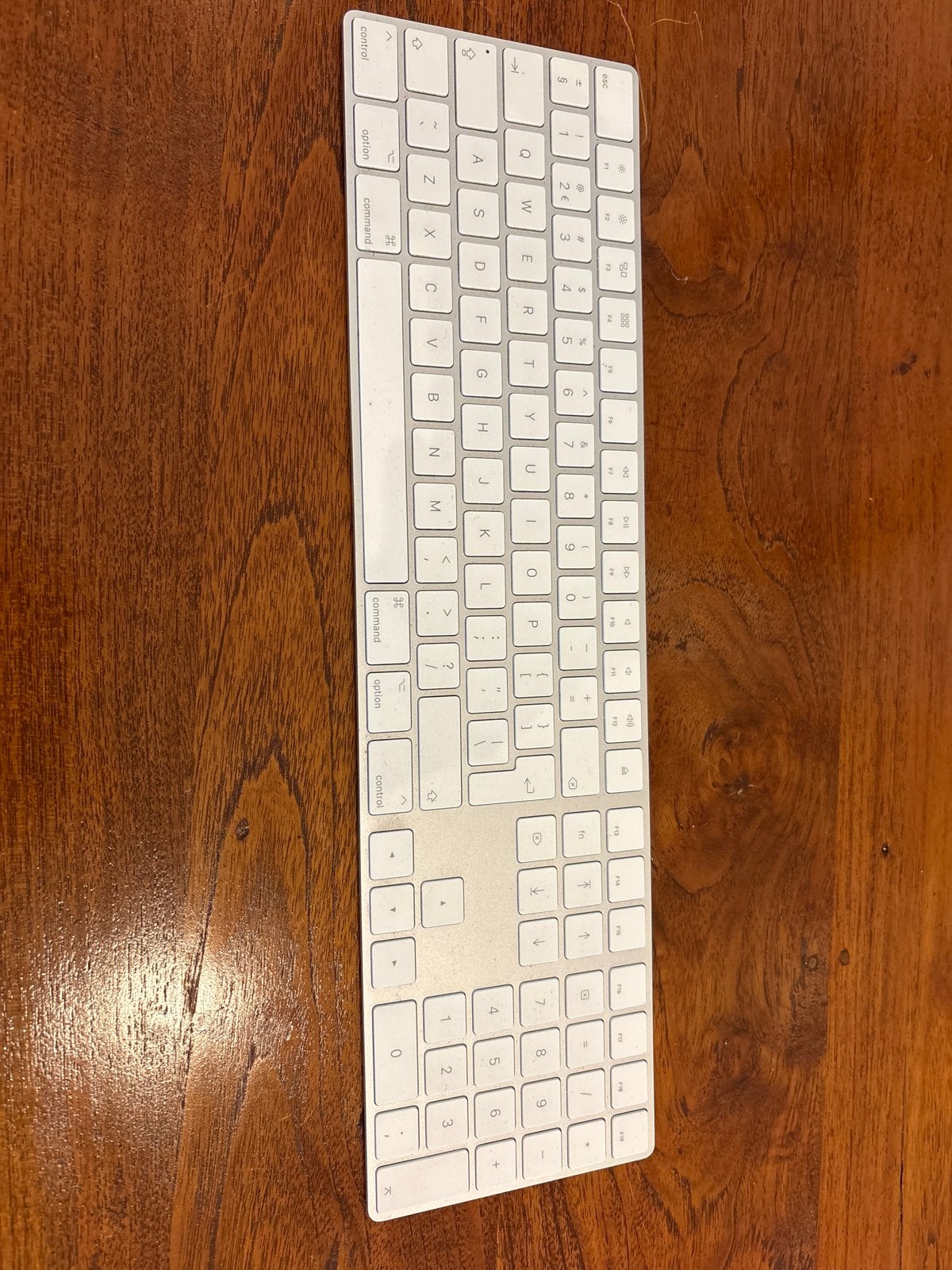 Apple Magic Keyboard met numeriek toetsenblok - QWERTY, Ophalen of Verzenden, Zo goed als nieuw, Draadloos, Qwerty