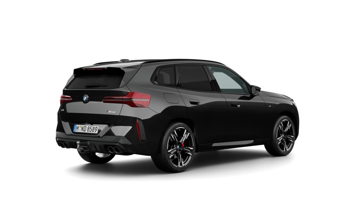 BMW X3 M50 (bj 2026, automaat), Zwart, Zwart, Bedrijf, 2998 cc