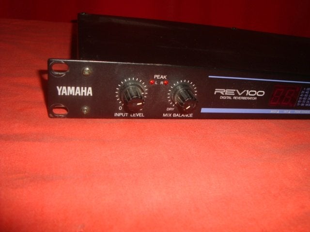 Gebruikt: Yamaha REV100 digital reverb. 20260453, Mteurope@outlook.com, YAMAHA, MTE, Gebruikt