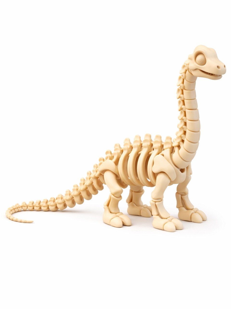 Skelet Dino Speelgoed - Brachiosaurus 10 cm hoog, Ophalen of Verzenden, Nieuw