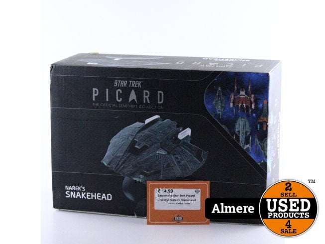 Eaglemoss Star Trek Picard Universe Narek's Snakehead, Flex Ltd., Zo goed als nieuw, https://flex.com/contact-us, Nobelstraat 10, 5807 GA Oostrum LB, Limburg, Nederland