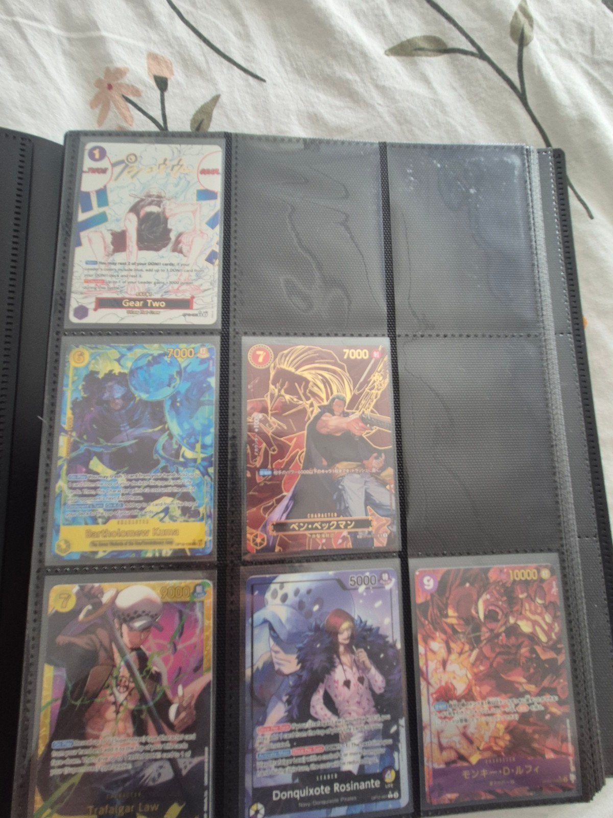 One piece kaart collectie