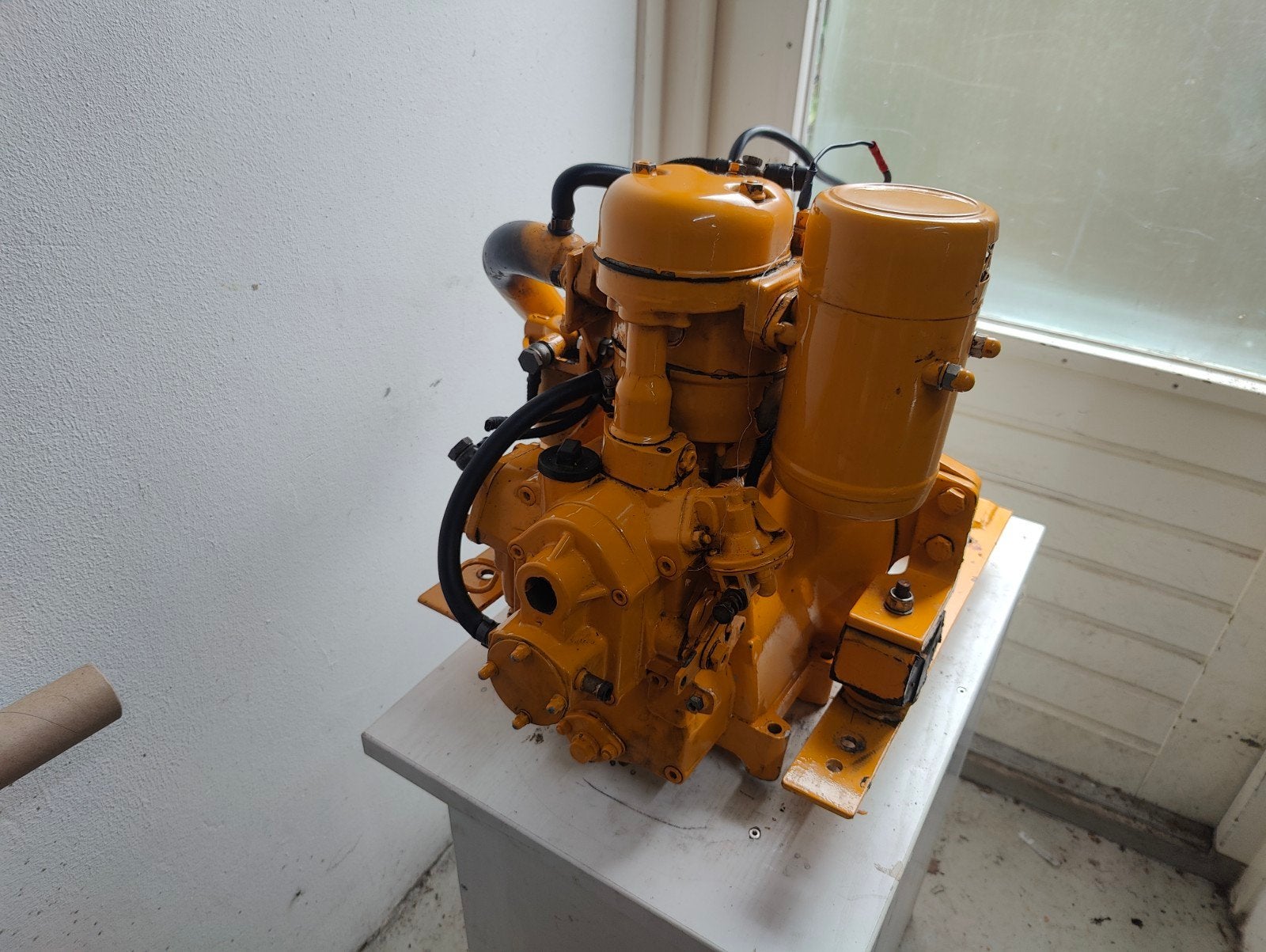 Scheepsdiesel Farymann 18W, Ophalen, Gebruikt, Motor en Techniek, Zeilboot of Motorboot