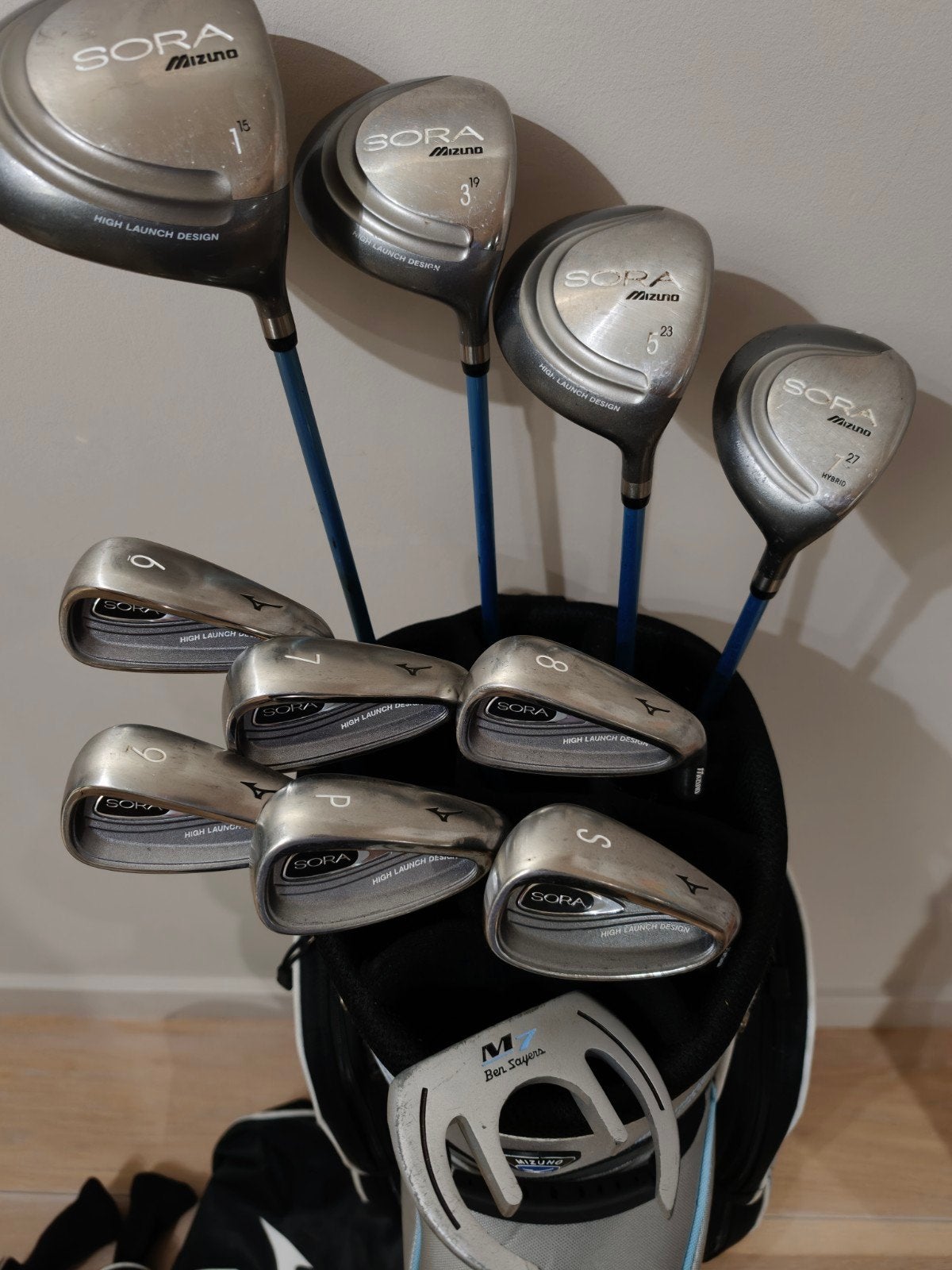 Foto 3 van Complete Luxe golfset dames Mizuno / als NIEUW + golftas