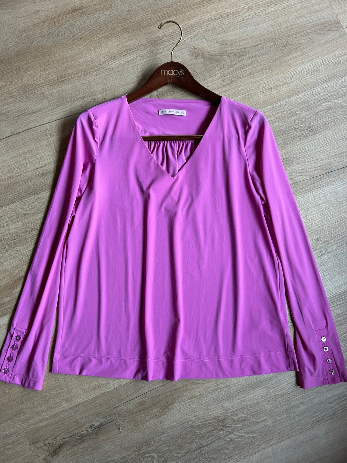 Studio Anneloes L blouse top roze travel nieuw, Ophalen of Verzenden, Nieuw, Maat 42/44 (L), Roze