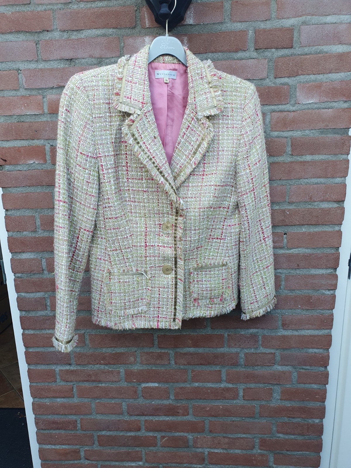 Te koop leuk jasje Witteveen maat 38, Kleding | Dames, Ophalen of Verzenden, Zo goed als nieuw, Maat 38/40 (M)