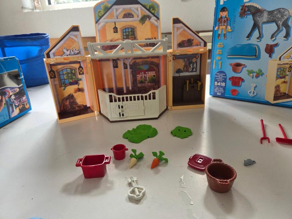 Playmobil My Secret Pony Farm set 5418, Kinderen en Baby's, Speelgoed | Playmobil, Ophalen of Verzenden, Zo goed als nieuw