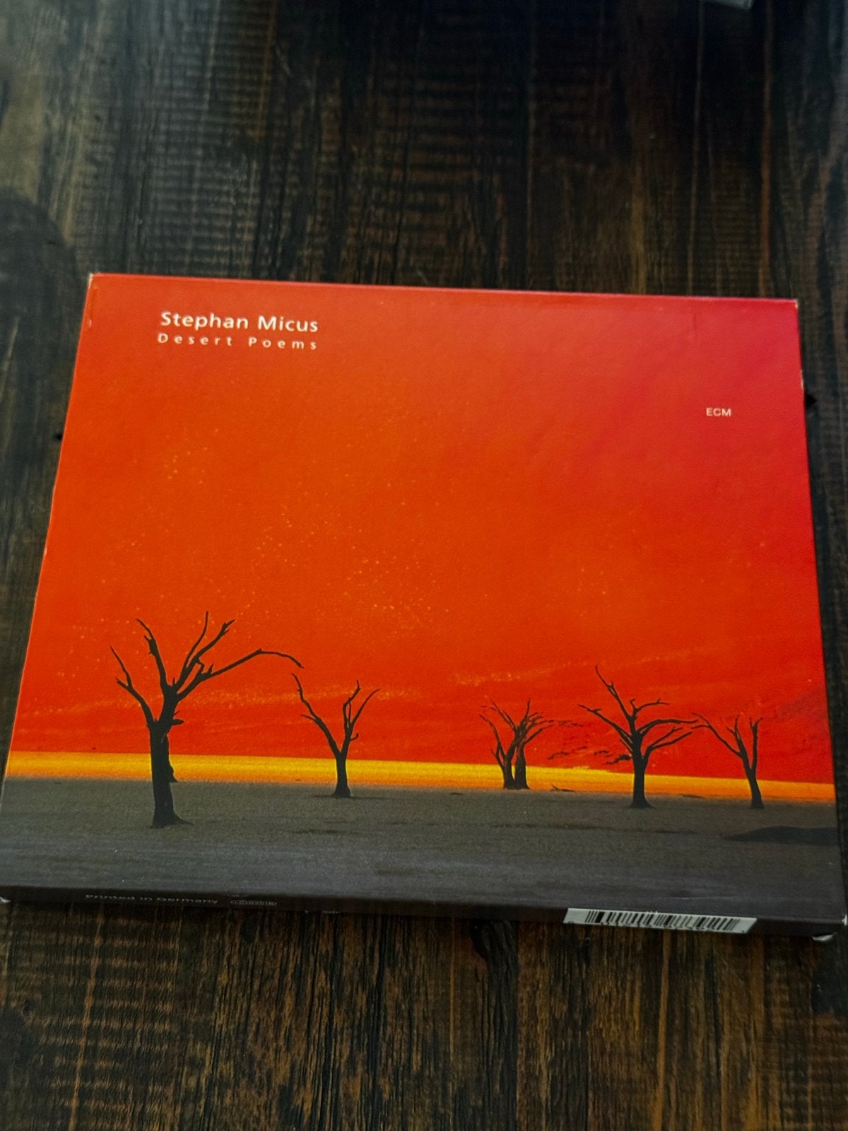 Stephan Micus - Desert Poems (ECM 1757) CD, Cd's en Dvd's, Cd's | Jazz en Blues, Gebruikt, Jazz-fusion, Album, Inclusief boekje