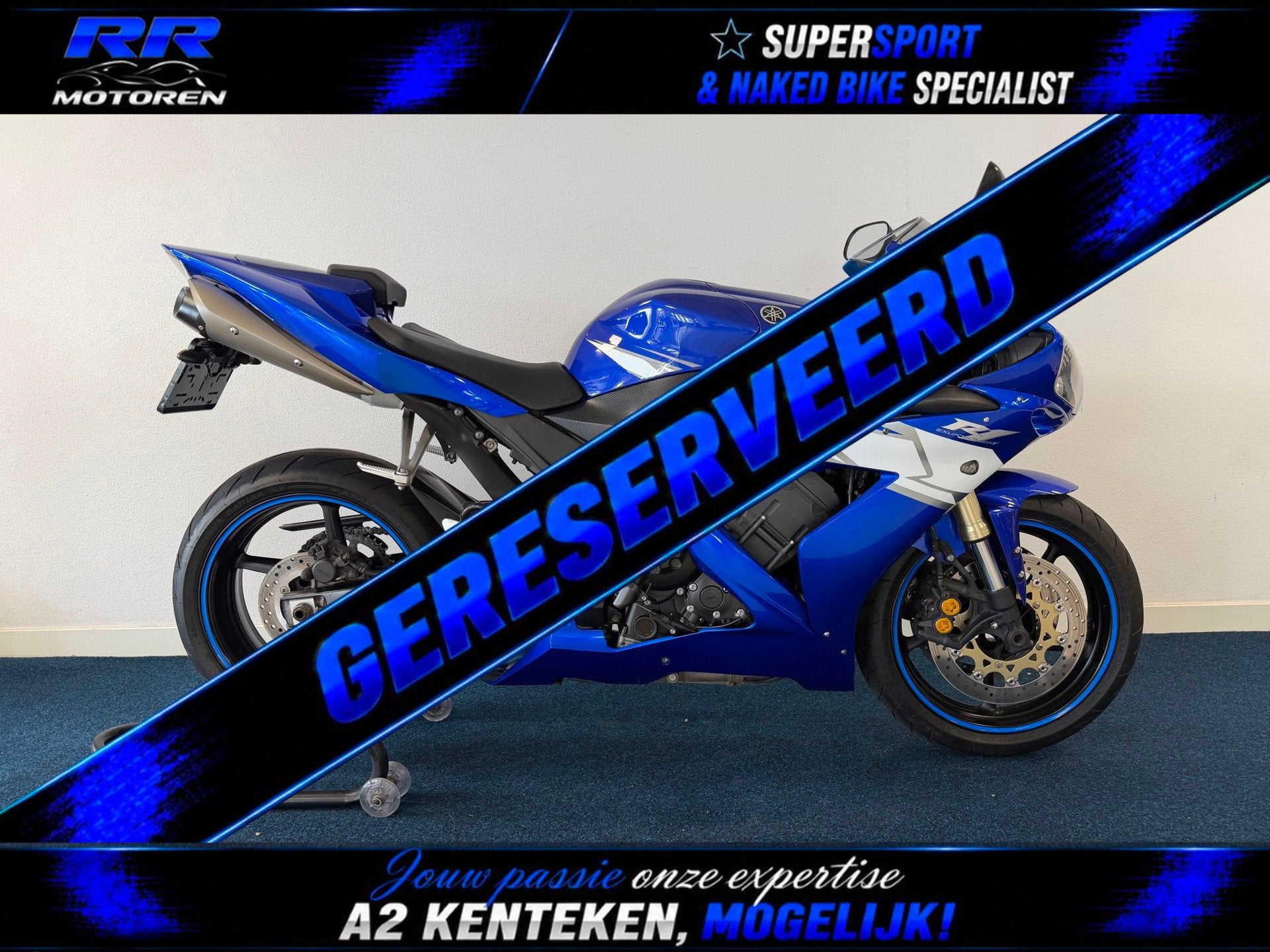 Yamaha Sport YZF-R1 1000cc RN12 Blauw, Motoren, Sportuitlaat, Super Sport, Meer dan 35 kW, 998 cc