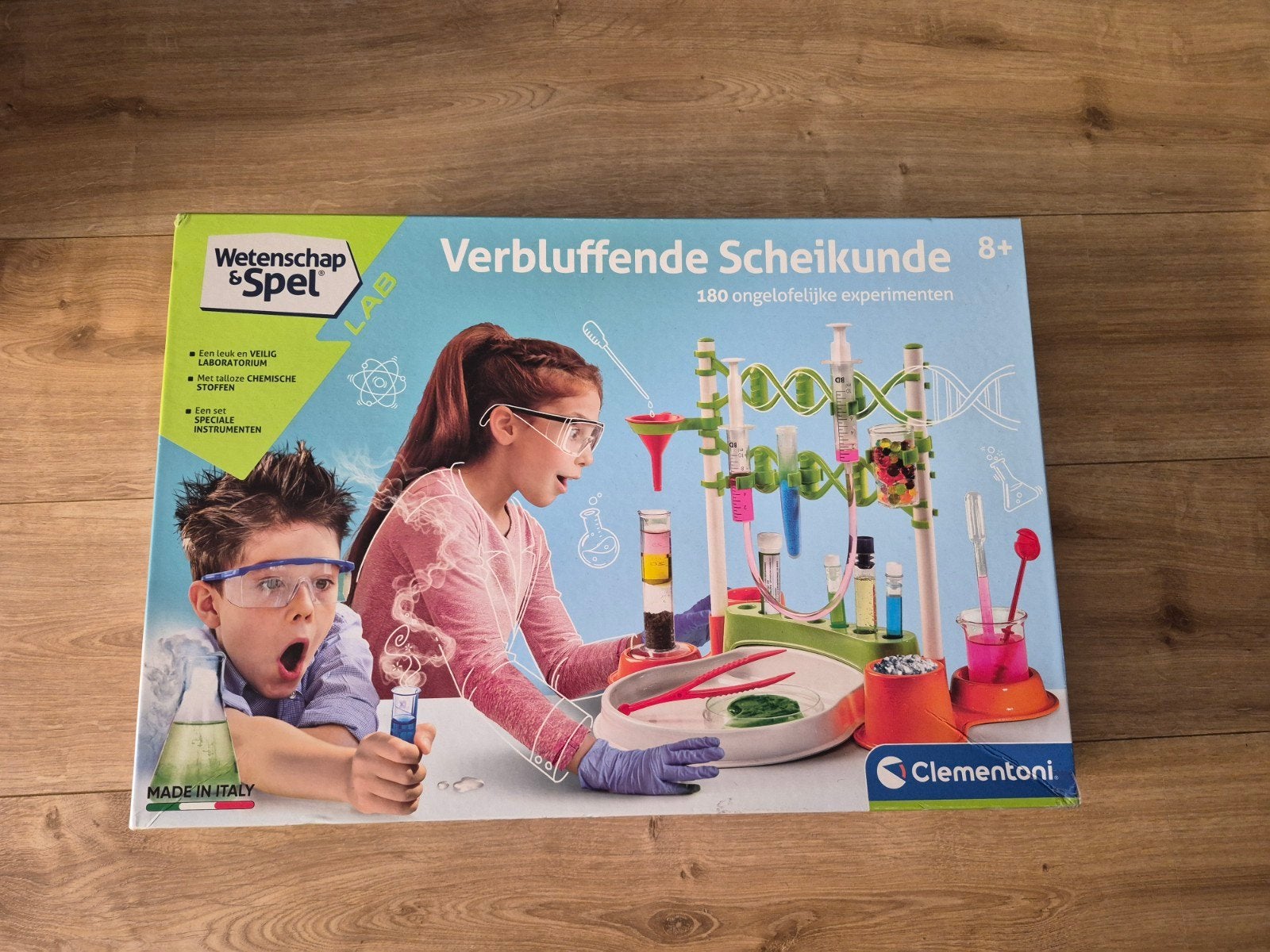 Clementoni Wetenschap & Spel: Verbluffende Scheikunde, Ophalen of Verzenden, Nieuw, Ontdekken