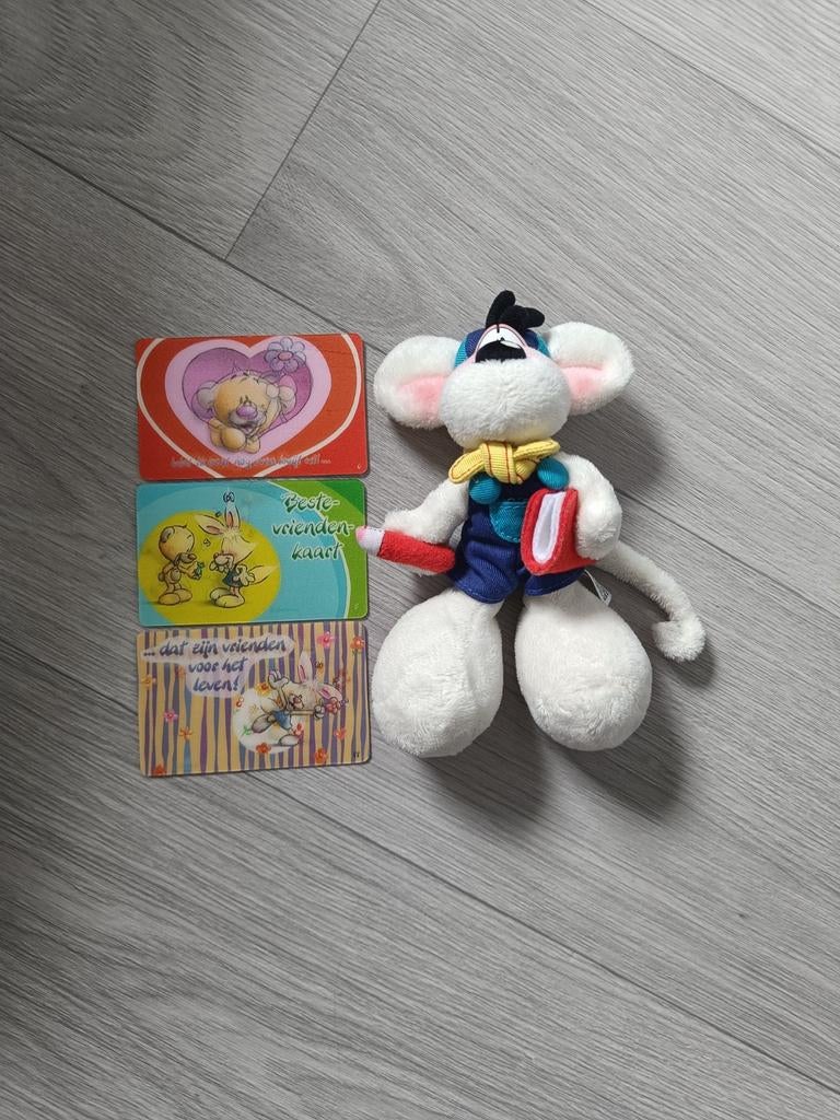 Diddl pasjes en Diddl knuffeltje, Verzamelen, Ophalen, Diddl, Zo goed als nieuw, Overige typen