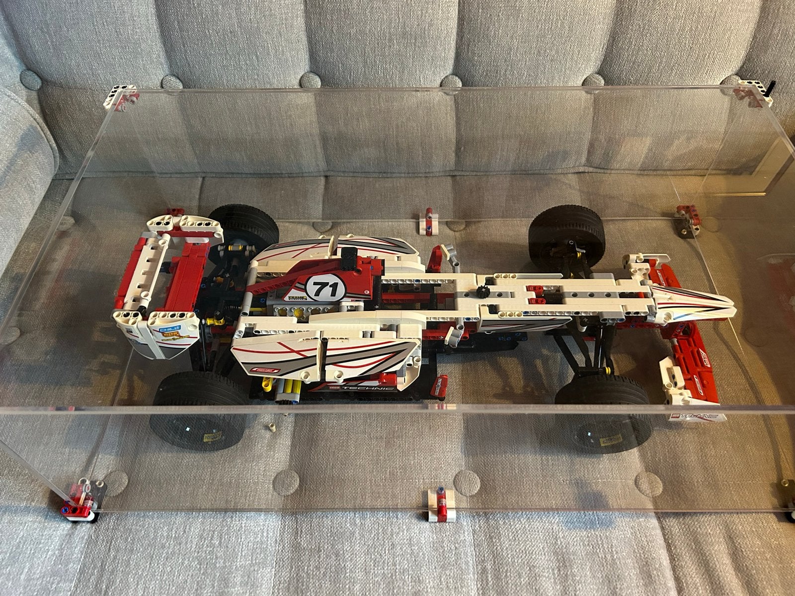 Lego Technic 42000 Formule 1 auto met instructieboekjes, Ophalen, Zo goed als nieuw, Overige merken
