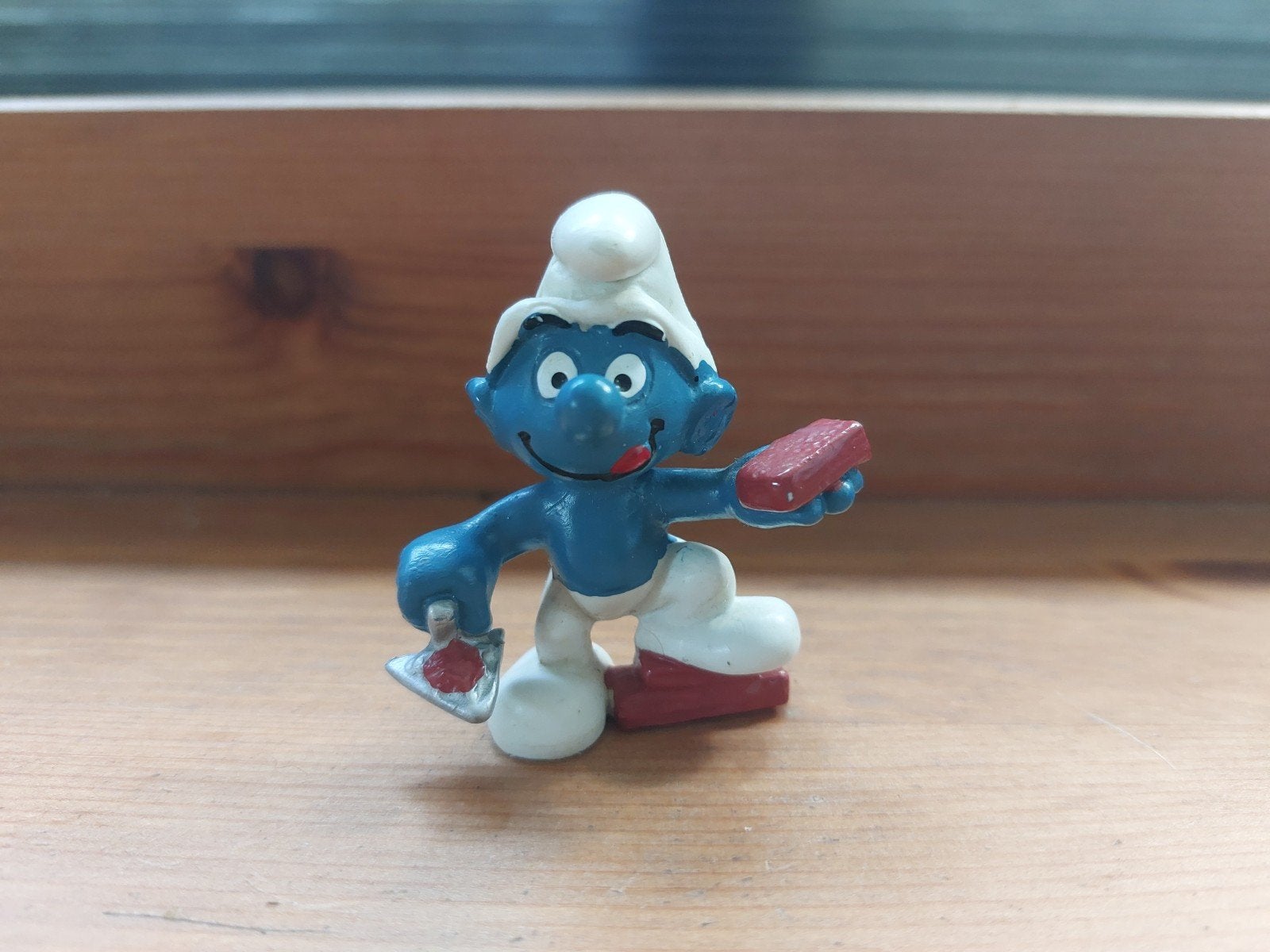 Metselaar smurf 20148 De Smurfen, Verzamelen, Ophalen of Verzenden