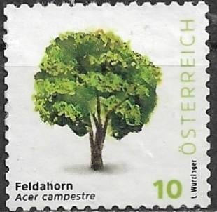 Oostenrijk 2025 mi.3749 uit bomen VELD-ESDOORN nom.10, Verzenden, Gestempeld