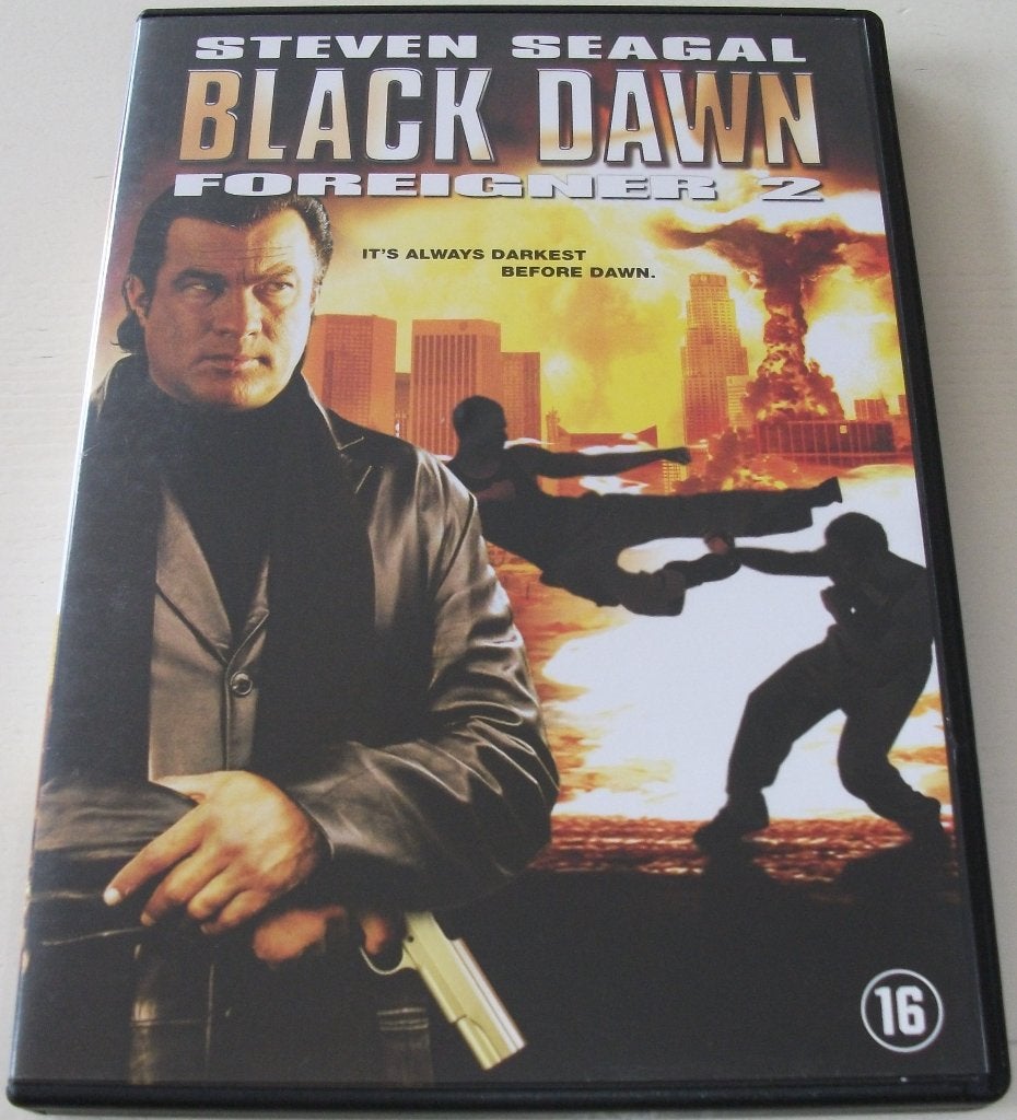 Dvd *** BLACK DAWN *** Foreigner 2, Vanaf 16 jaar, Nederlands, Actie, Ophalen of Verzenden