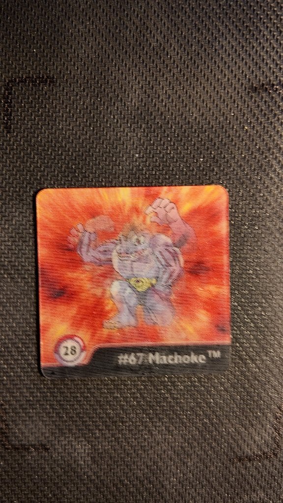 machop machoke machamp 28 lenticular artbox | Pokemon kaart, Ophalen, Zo goed als nieuw, Losse kaart