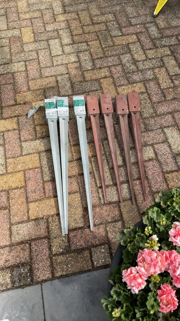 Paalpunten, Tuin en Terras, Ophalen of Verzenden, Nieuw, IJzer, Overige typen