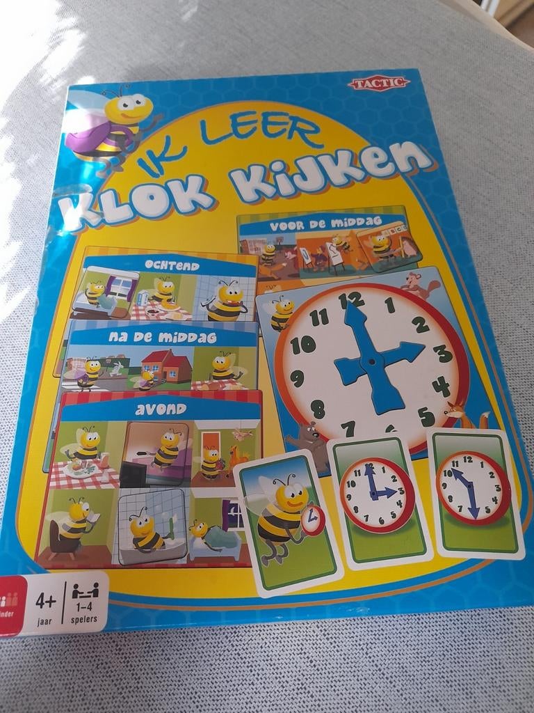 Tactic Ik Leer Klok Kijken - Compleet en in Goede Staat, Ophalen of Verzenden, Zo goed als nieuw, Taal en Lezen