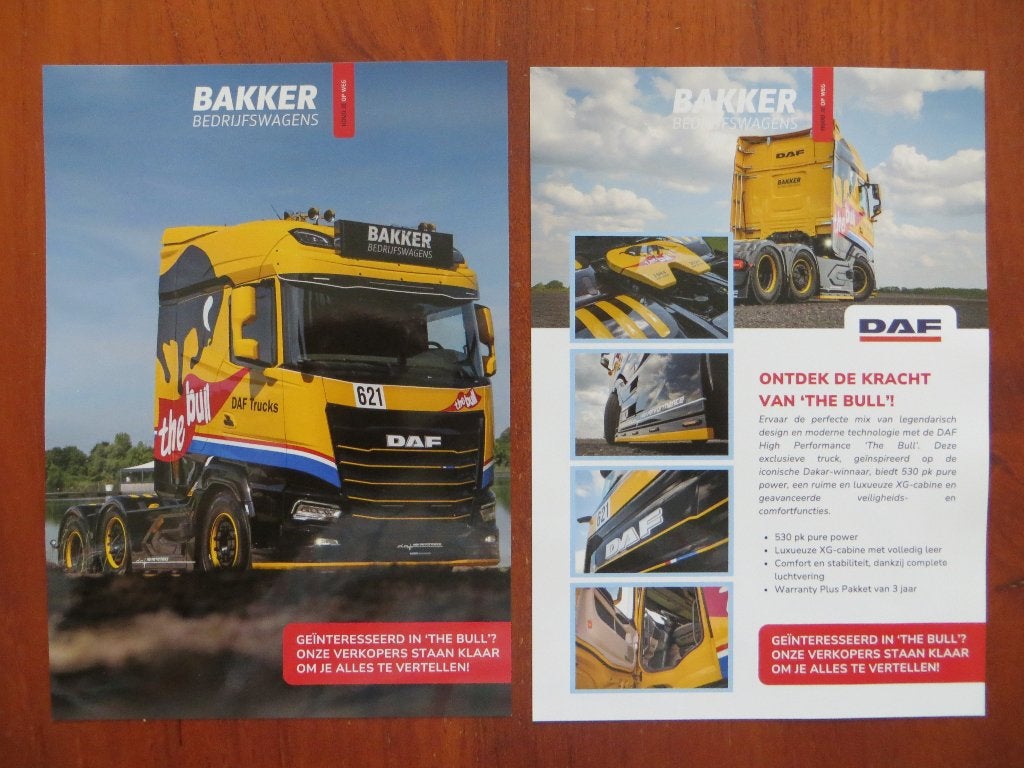 DAF XG The Bull (Bakker Bedrijfswagens; 2024), Ophalen of Verzenden, Nieuw, Overige merken