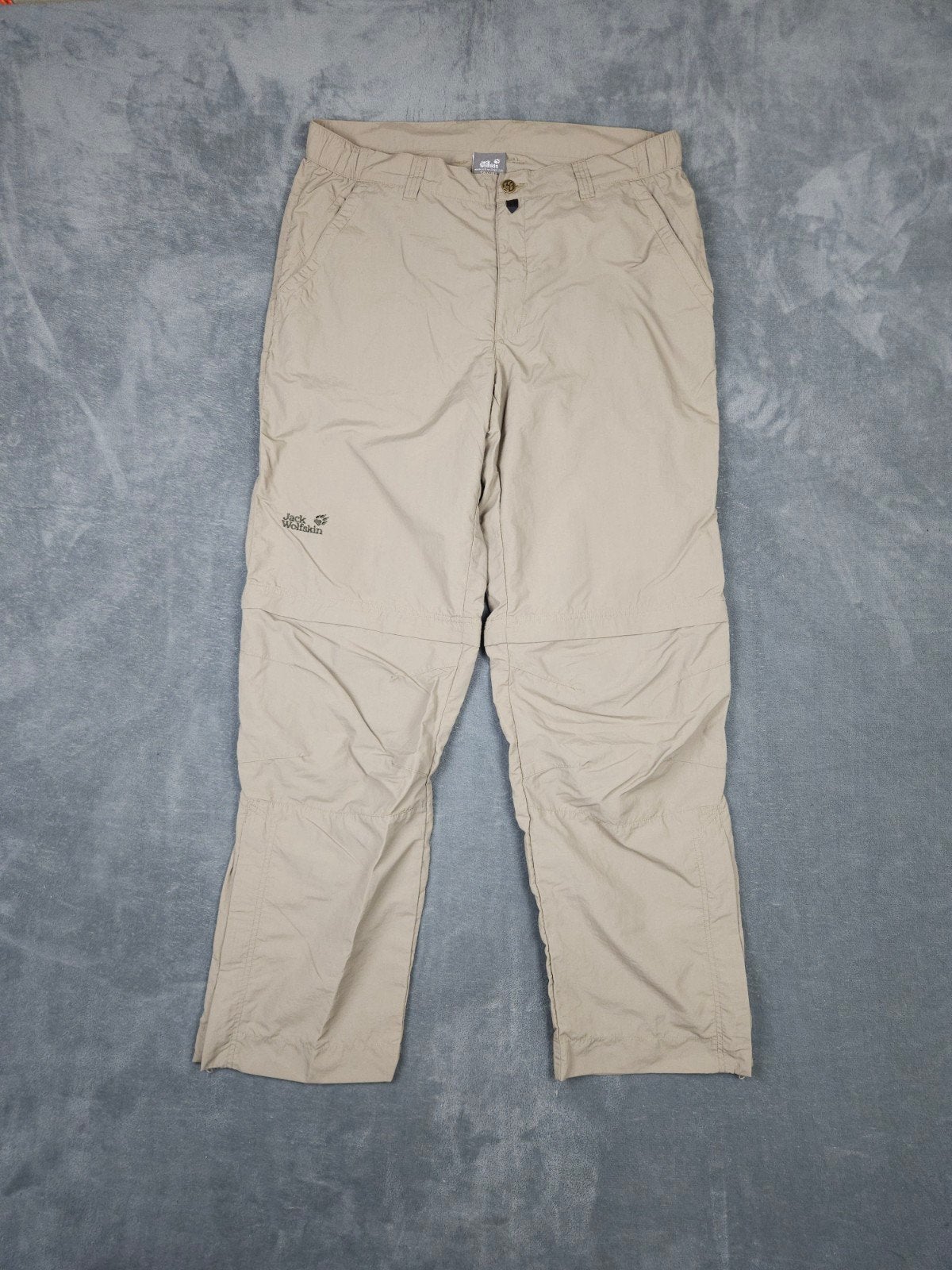 Jack Wolfskin Afritsbroek 54 Beige Outdoor Wandelen Heren

S, ., Ophalen of Verzenden, Zo goed als nieuw, .