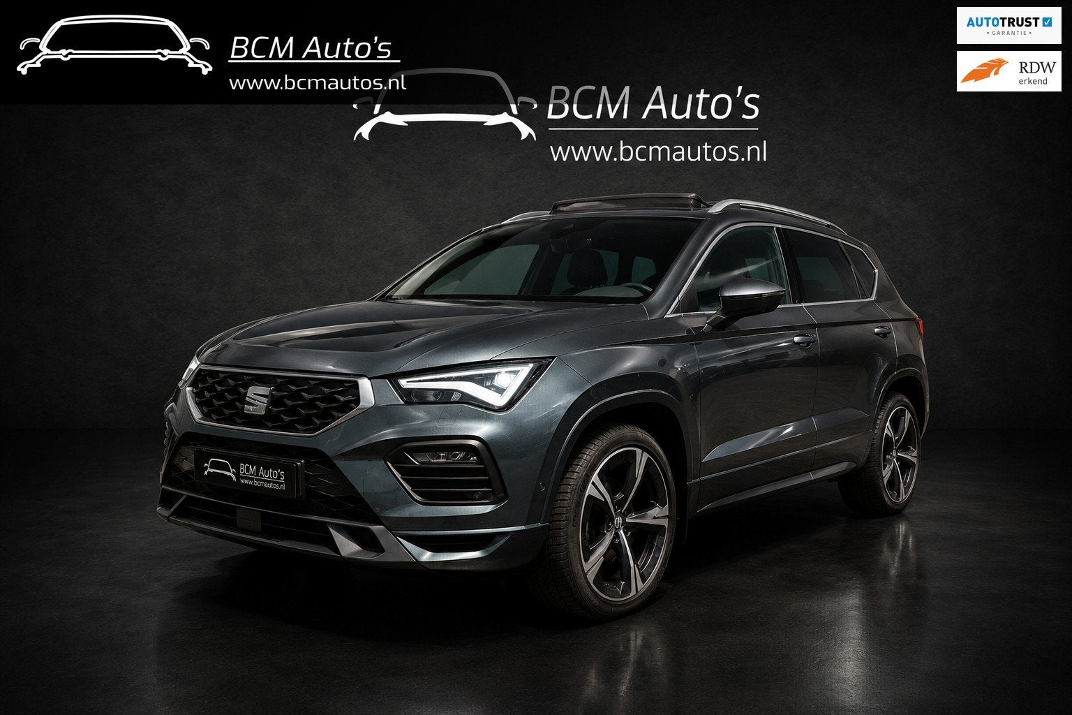 Seat Ateca 1.5 TSI FR Business Intense |Pano|Lane Assist|ACC, Auto's, Dealer onderhouden, 15 km/l, 4 cilinders, Ateca