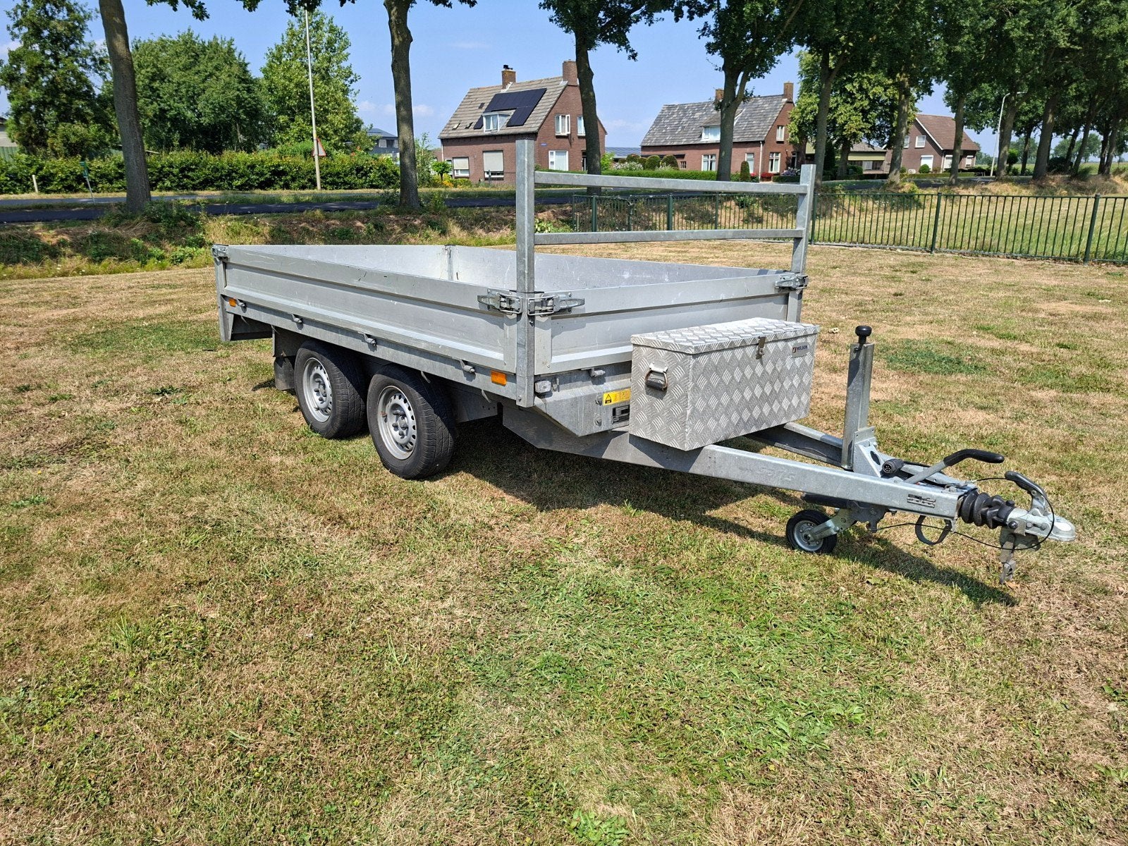 saris plateauwagen, Ophalen, Zo goed als nieuw