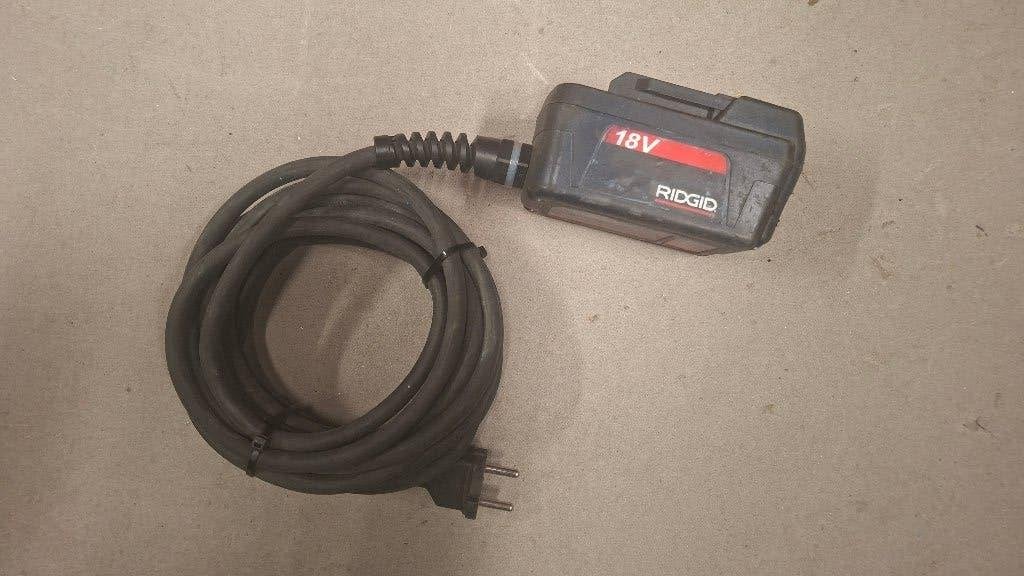 Ridgid / Viega perstang adapter 230v -18v adapter omvormer, ,, Ophalen of Verzenden, Zo goed als nieuw, ,