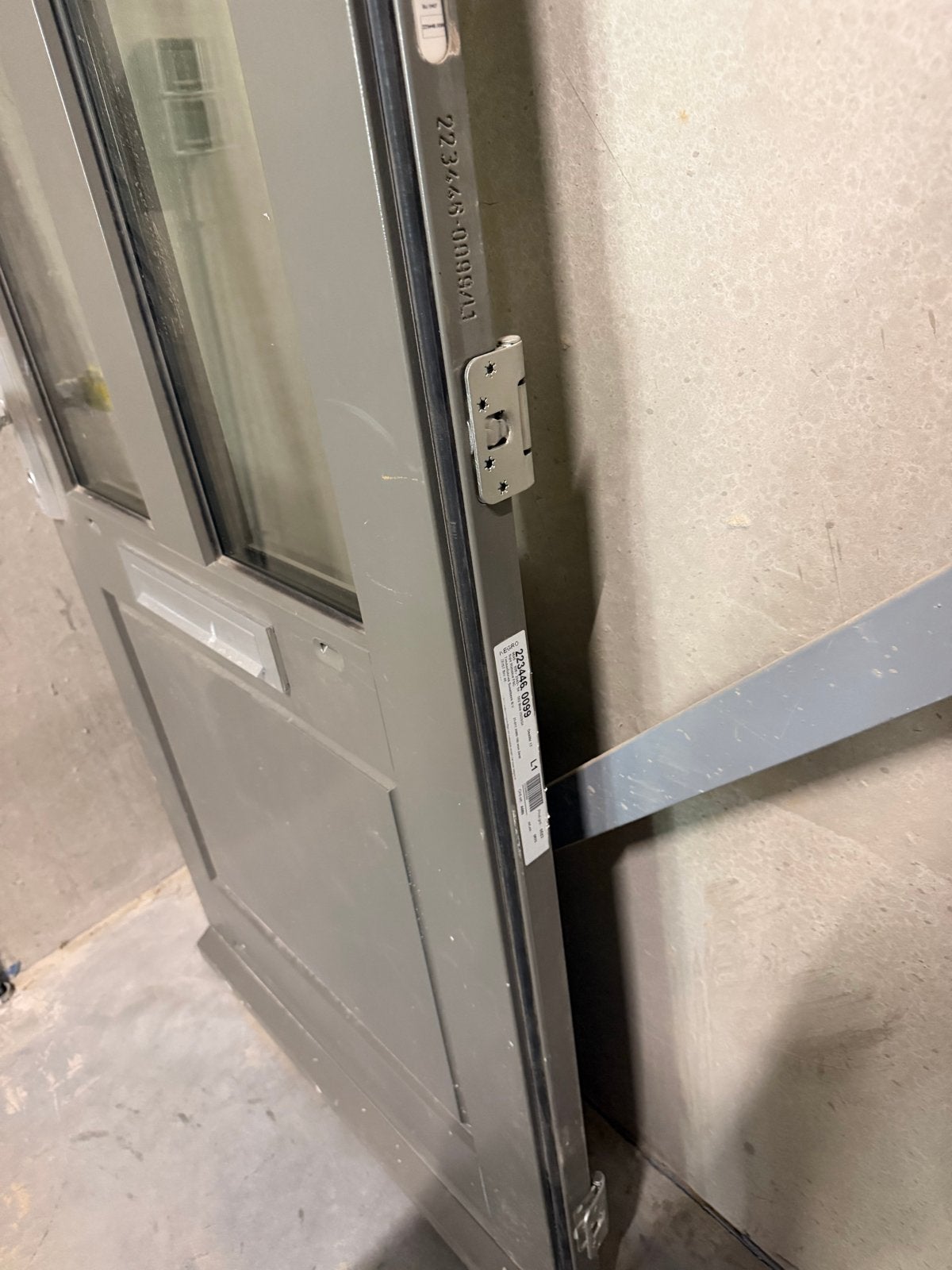 Nieuwe sterke buitendeur 93x231.5 met hang- en sluitwerk, Doe-het-zelf en Verbouw, 80 tot 100 cm, 215 cm of meer, Nieuw, Ophalen of Verzenden