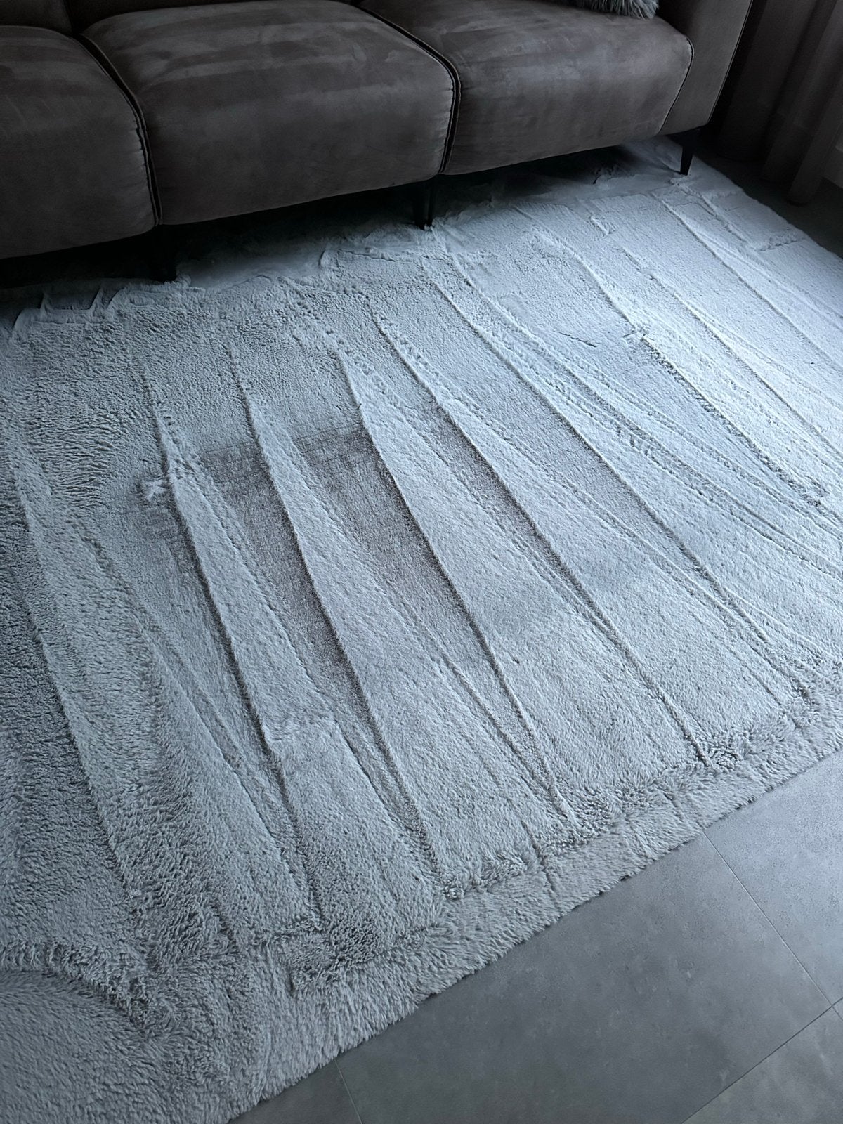 Lichtgrijs vloerkleed 200x290 Bazaaronline, Ophalen, Gebruikt, 200 cm of meer, Grijs