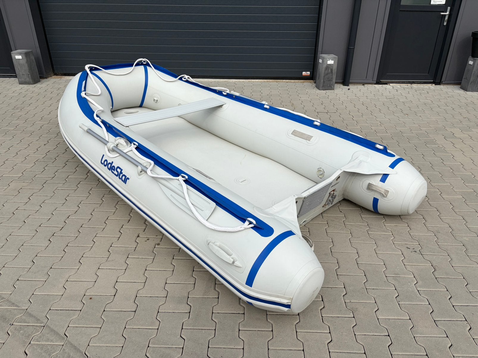 Lodestar NSA340 rubberboot 2021, Ophalen, Airdeck, Opbergtas, Zo goed als nieuw