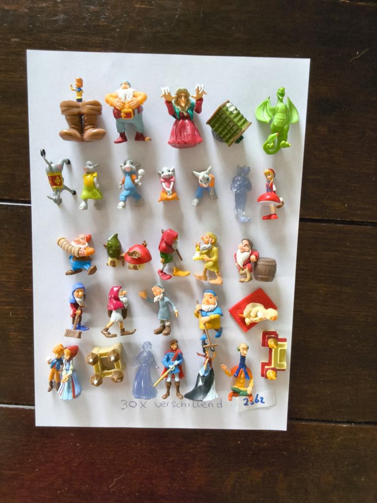 30 Efteling popjes, Ophalen of Verzenden, Zo goed als nieuw, Beeldje of Poppetje