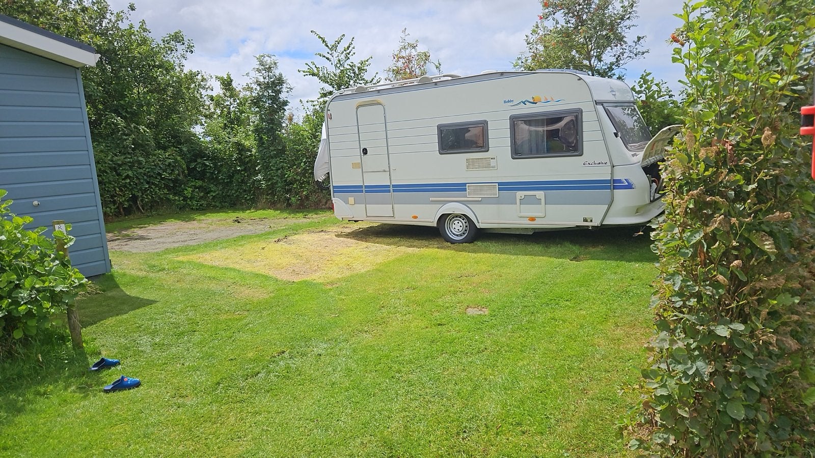 Hobby Exclusive Caravan - Met stapelbed, Vast bed, Hobby, Treinzit, Particulier