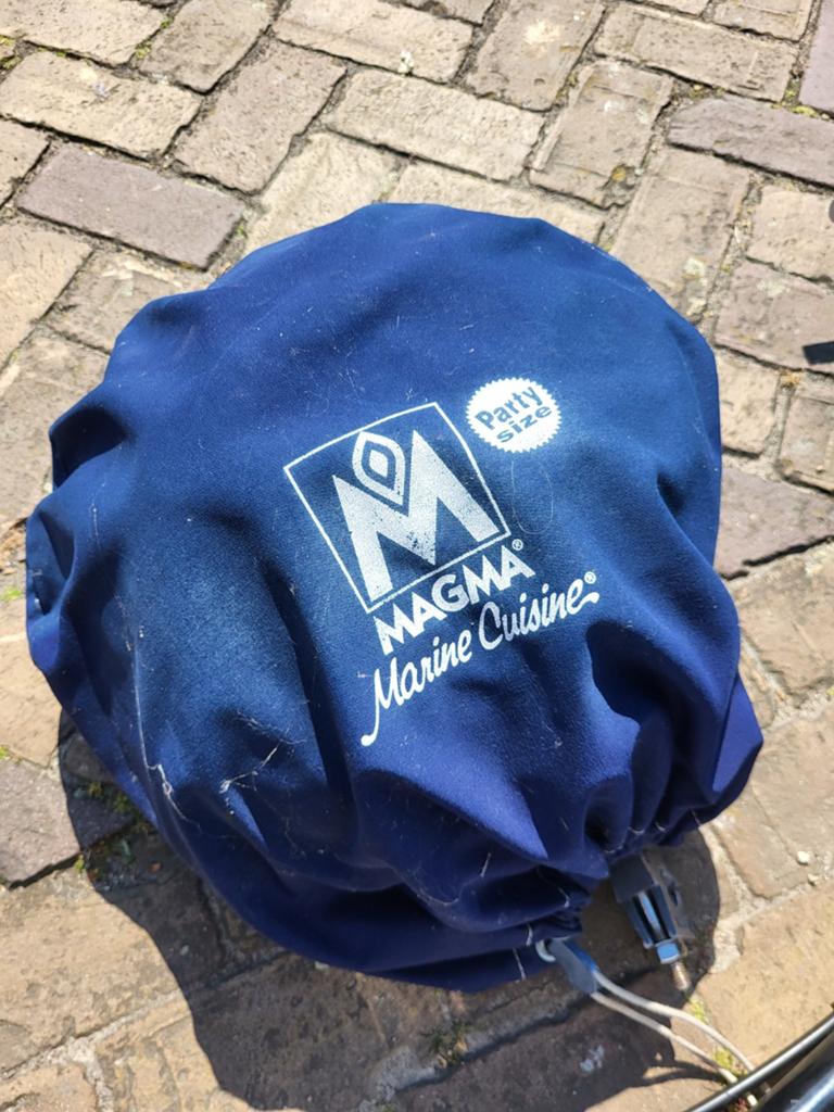 BBQ - Barbecue voor aan reling aan boord - Magma Marine, Watersport en Boten, Ophalen, Gebruikt, Kombuis en Sanitair