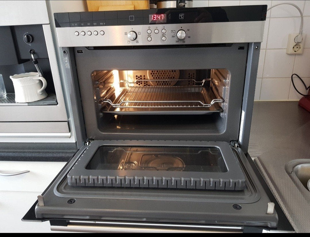 Mooie Siemens inbouw oven met magnetron functie te koop., Witgoed en Apparatuur, Ovens, Ophalen, Oven met grill
