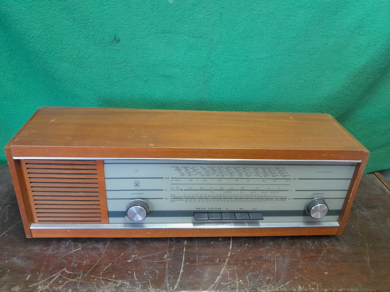 grundig RF 125 buizenradio, Antiek en Kunst, Ophalen of Verzenden
