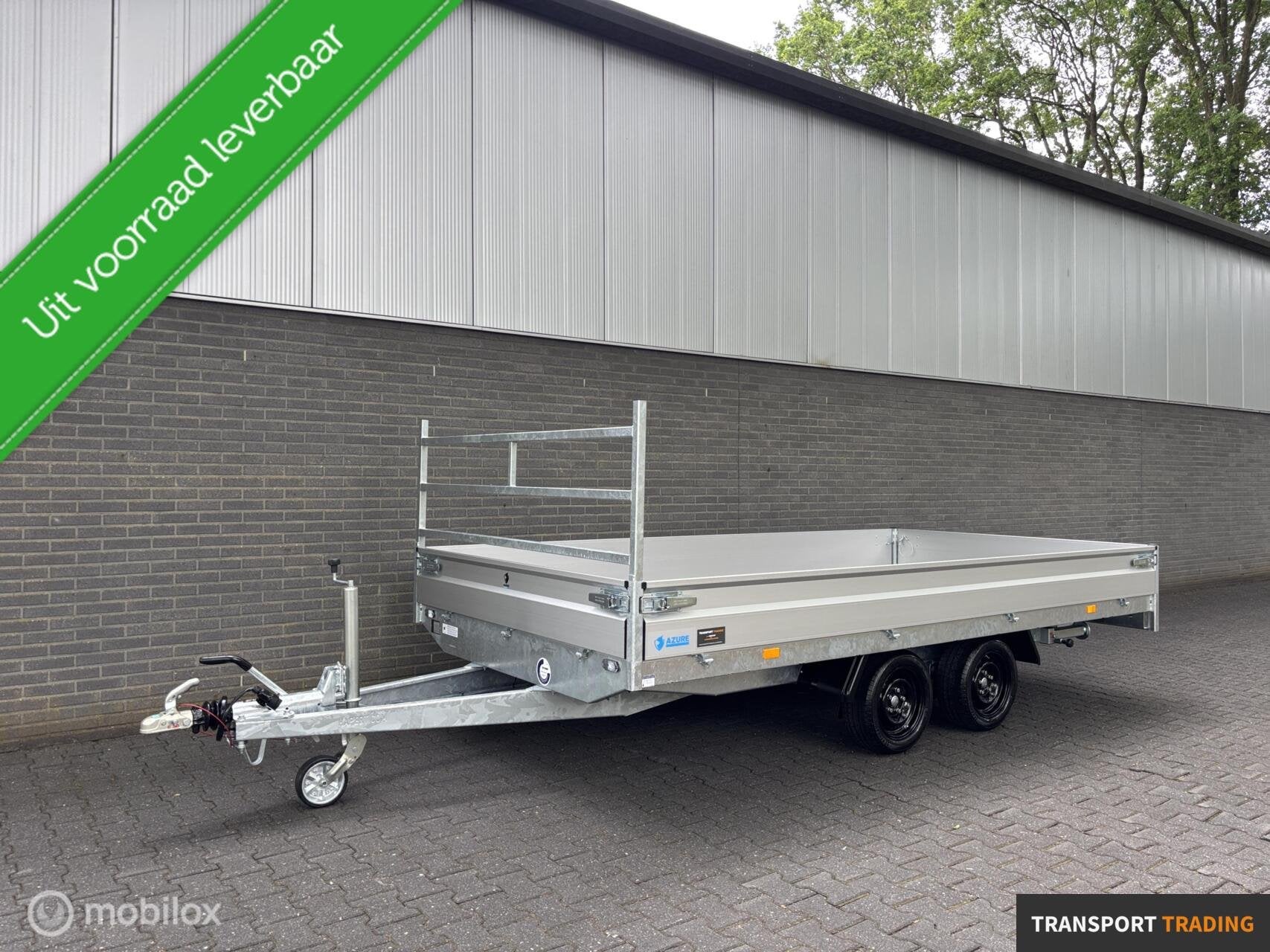Hapert Azure 2700 KG multitransporter 405x200 + oprijpakket!, Transport Trading, Nieuw, Info@transporttrading.nl, De Grift 15 Nieuwleusen