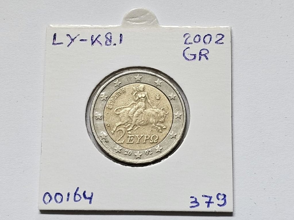 2-euromunt Griekenland (GR) 2002 Koers LY-K8.1, Postzegels en Munten, Munten | Europa | Euromunten, Ophalen of Verzenden, Griekenland